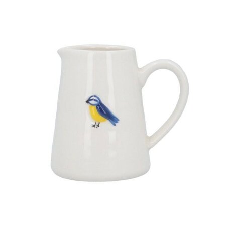 Blue Tit Stoneware Mini Jug -Image courtesy of Gisela Graham