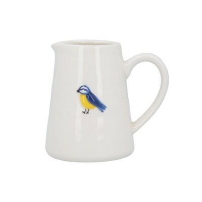 Blue Tit Stoneware Mini Jug -Image courtesy of Gisela Graham