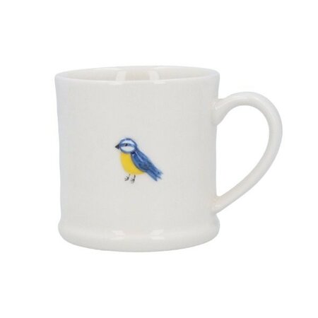 Blue Tit Stoneware Mini Mug -Image courtesy of Gisela Graham