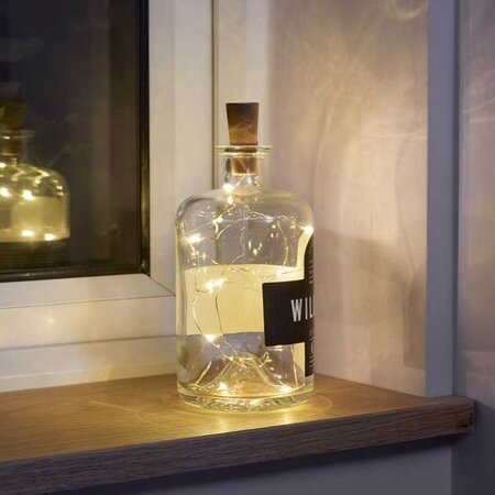 Bottle It! String Light with Cork -Image courtesy of Smart Garden Products