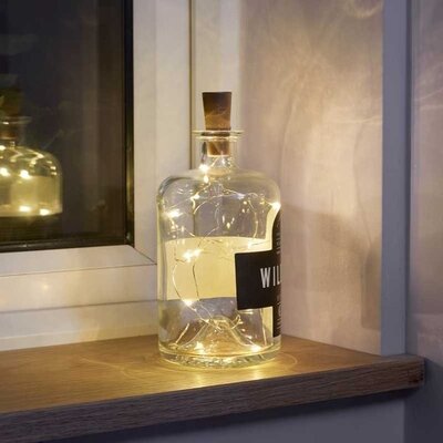 Bottle It! String Light with Cork -Image courtesy of Smart Garden Products