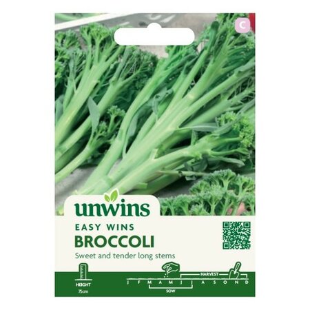 Broccoli Delistem Green - Image courtesy of Unwins