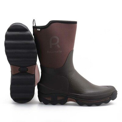 Brown Rouchette Clean Garden Half Boot (size 42)