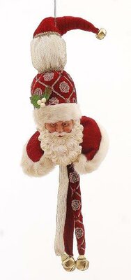 Burgundy Santa head