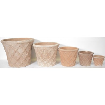 Caro Lattice Planter (28cm dia.)