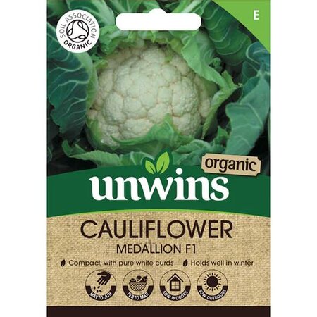 Cauliflower Medallion F1 (Organic) (15) - image 1