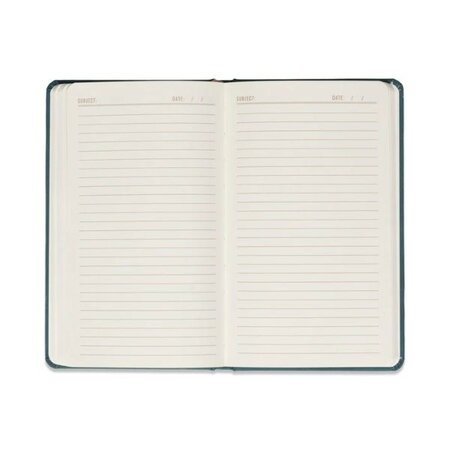 Celestial Bookcloth Journal - Teal Moon -Image courtesy of DesignWorks Ink.