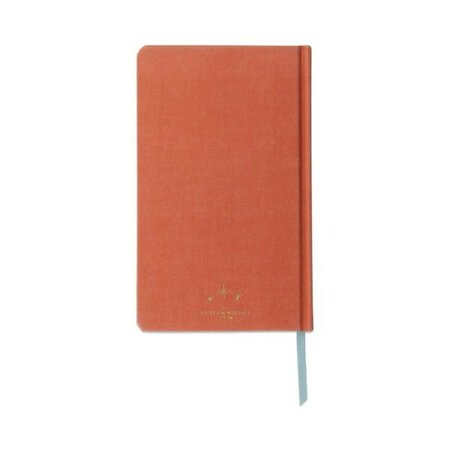 Celestial Bookcloth Journal - Terracotta Sun -Image courtesy of DesignWorks Ink.