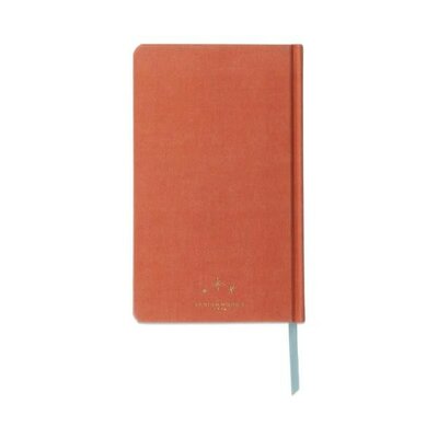 Celestial Bookcloth Journal - Terracotta Sun -Image courtesy of DesignWorks Ink.