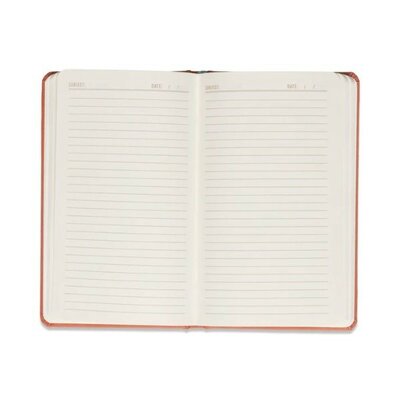 Celestial Bookcloth Journal - Terracotta Sun -Image courtesy of DesignWorks Ink.