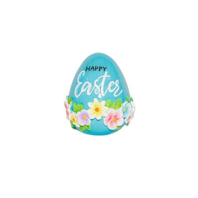 Ceramic Blue Easter Egg -Image courtesy of Elmes