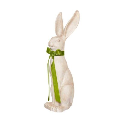 Ceramic Rabbit with Green Bow Tie -Image courtesy of Elmes