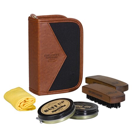 Charcoal Shoe Shine Kit - image 1