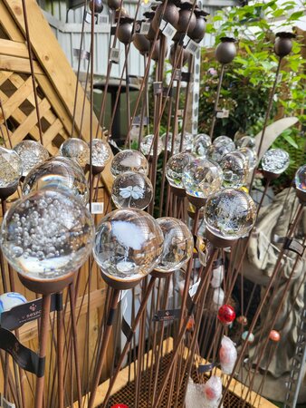 Clear glass ball Cluster 