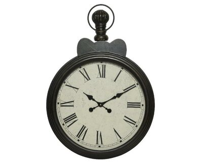 Clock iron (black; gold)