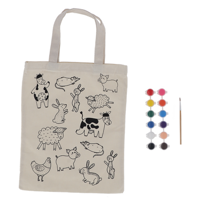 Colour in bag farm animals -Image courtesy of Esschert Design