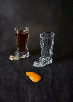 Cowboy Boot Shot Glasses -Image courtesy of DesignWorks Ink.