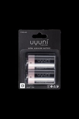 D Battery, 1,5V, 16.000 mAh, 2-pack -Image courtesy of Piffany