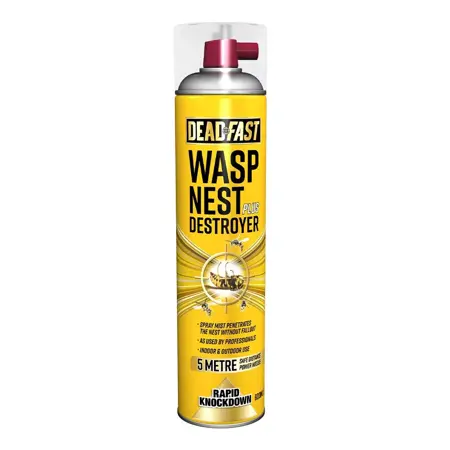 Deadfast Wasp Nest Plus Destroyer Spray -Image courtesy of Westland