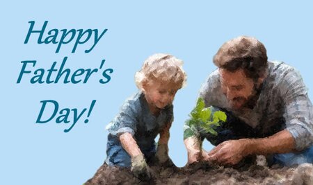 Digital Gift Voucher 'Happy Father's Day' Image