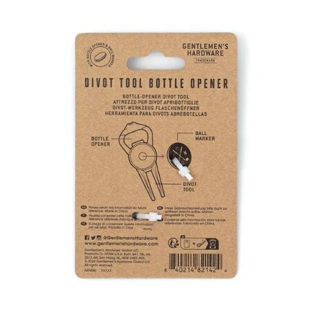 Divot Tool Bottle Opener -Image courtesy of DesignWorks Ink.