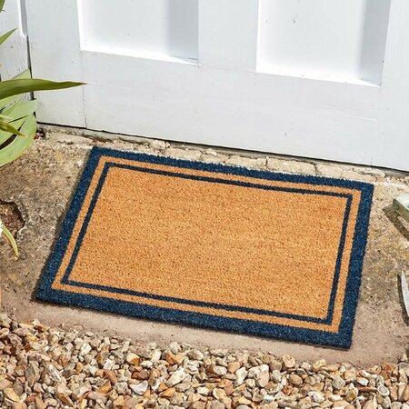 Duo Border - Navy Decoir Mat -Image courtesy of Smart Garden Products