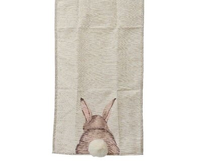 Easter Bunny Tablerunner with pompom - image 3