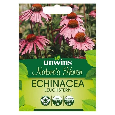 Echinacea Leuchstern - Image courtesy of Unwins