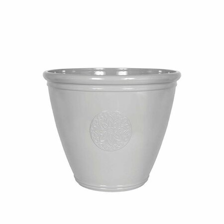 Eden Emblem Planter Grey (40cm dia.)