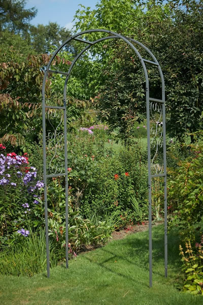 Eden Garden Arch Pewter