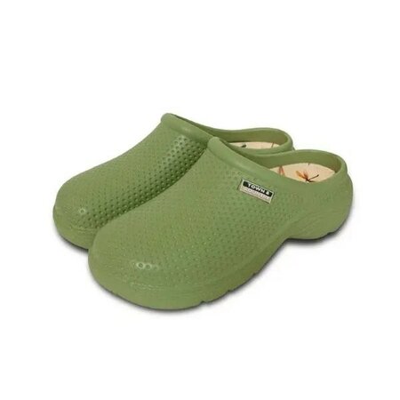Eva Clog Shoes Green -Image courtesy of Barrus