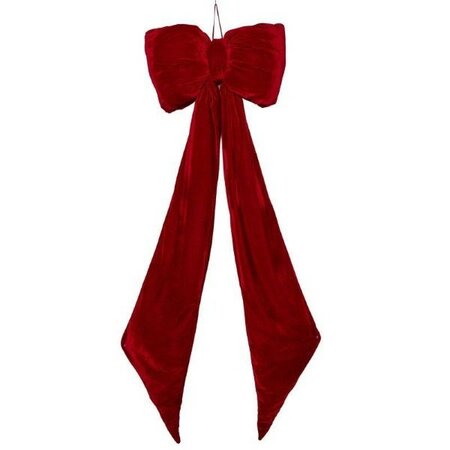 Extra Large Burgundy Bow -Image courtesy of Elmes