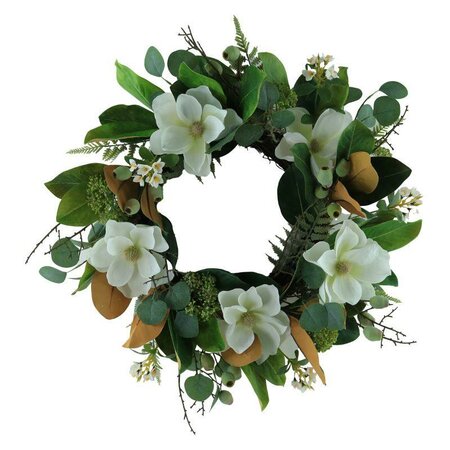 Floral Wreath, Cream Magnolia, Fruit -Image courtesy of Elmes