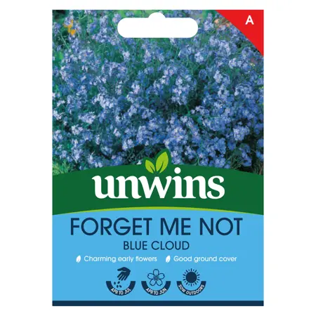 Forget Me Not Blue Cloud - Image courtesy of Unwins