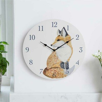 12” Fox Wall Clock - image 1