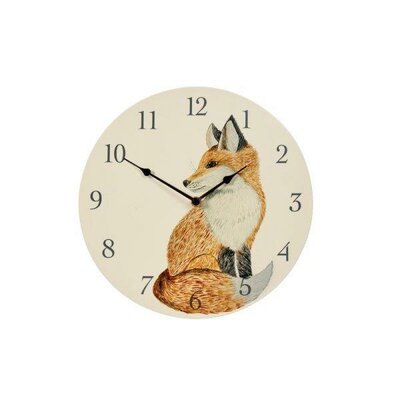 12” Fox Wall Clock - image 2