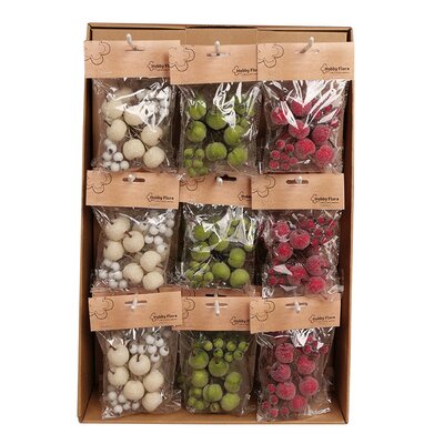 Frosted berries in bag