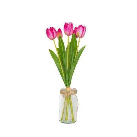 Fuschia Pink Tulip Flower Bundle -Image courtesy of Elmes