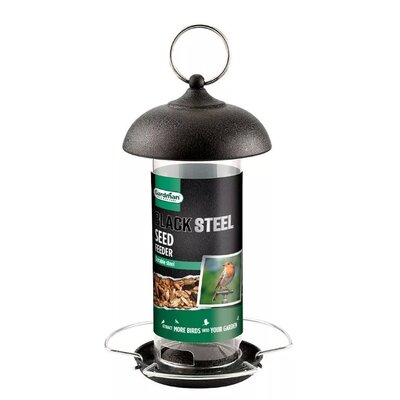 Gardman Black Steel Large Seed Feeder -Image courtesy of Westland