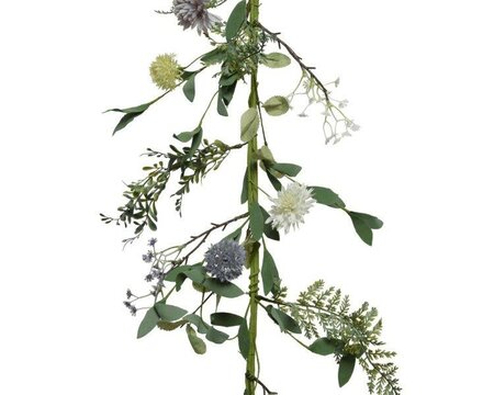 Garland flowers polyester - image 1