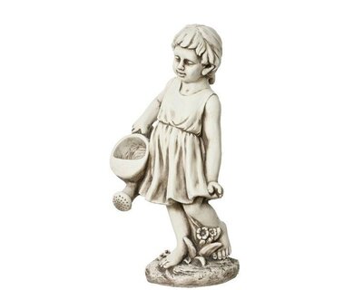 Girl with watering can statue - image 1
