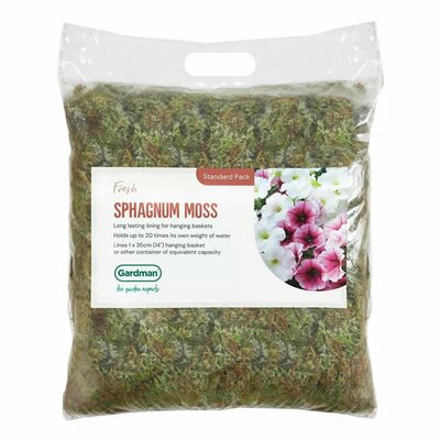 GM Fresh Sphagnum Moss Large Pack -Image courtesy of Westland