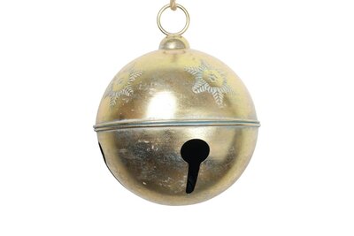 Golden Christmas Sleigh Bell (Large)