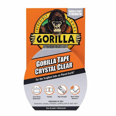 Gorilla Poly Tunnel Repair Tape Clear (8.2m)