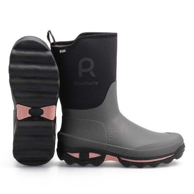 Grey Rouchette Clean Garden Half Boot -Image courtesy of Rouchette