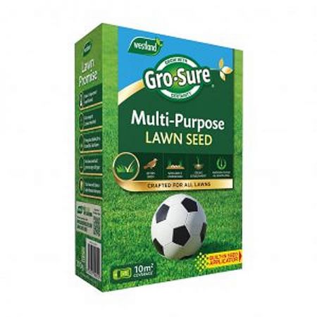 Gro-sure Multi Purpose Lawn Seed 10sq.m + 30% Extra Free