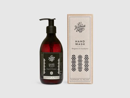Hand Wash - Bergamot & Eucalyptus -Image courtesy of the Handmade Soap co.