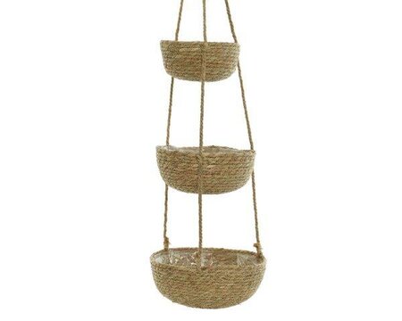 Hanging planter sea grass