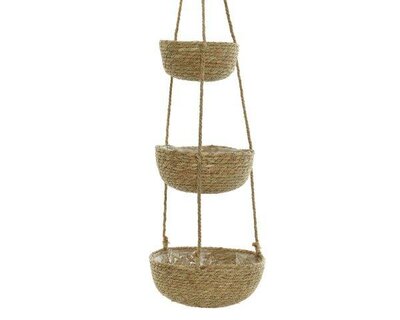 Hanging planter sea grass