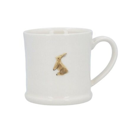 Hare Stoneware Mini Mug -Image courtesy of Gisela Graham
